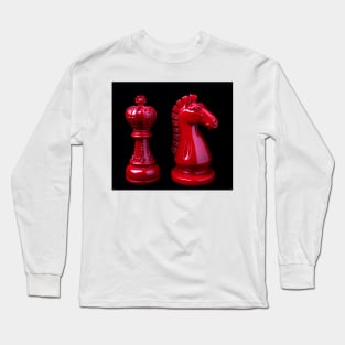 Red King And Knight Long Sleeve T-Shirt